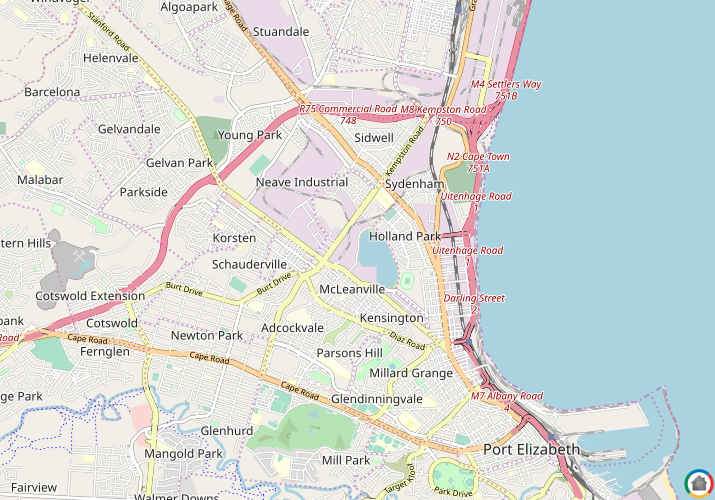 Map location of Holland Park